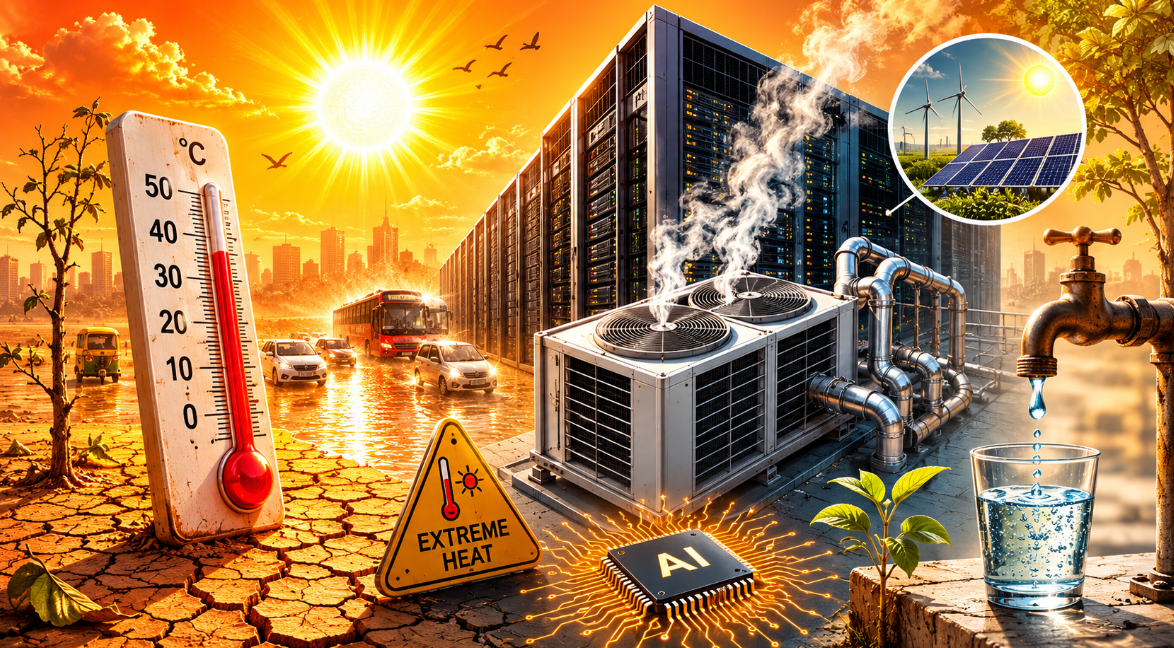 Government estimates suggest India’s data centre capacity could expand sharply by 2030 as demand for digital services surges