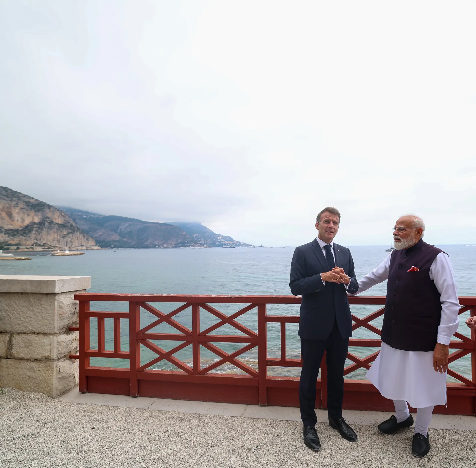Narendra Modi Emmanuel Macron