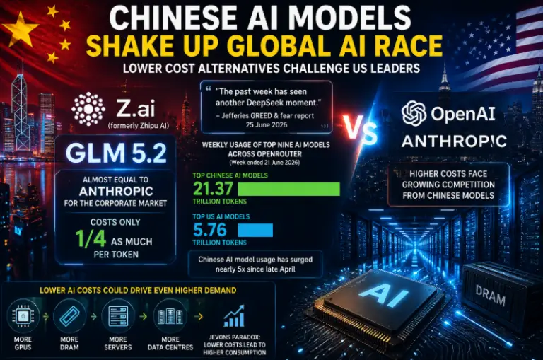 Chinese AI models shake up global AI race again as lower costs challenge US leaders