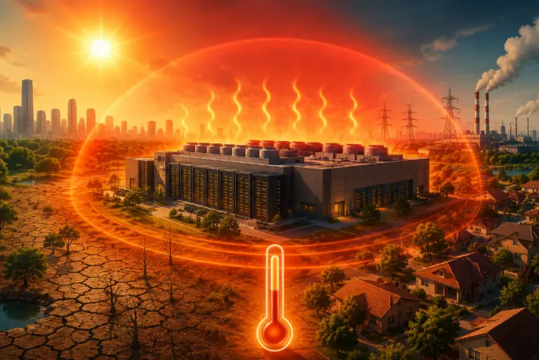 AI’s hidden climate cost: Data centres are creating new heat islands across the planet