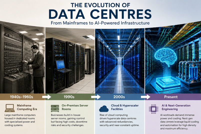 Evolution of Data Centre