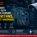 A futuristic surveillance camera with AI powered video analytics detecting people and vehicles in real time, illustrating the shift from traditional CCTV hardware to intelligent security platforms driven by artificial intelligence.