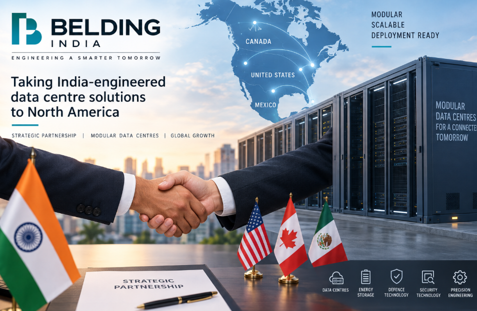 Under the partnership, Belding’s partner will exclusively market, distribute, integrate and support the company’s modular data center systems across the United States, Canada and Mexico.