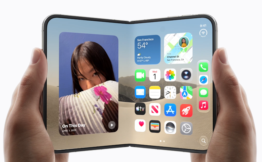 Apple on September 9 introduced iPhone Duo, the first foldable iPhone.