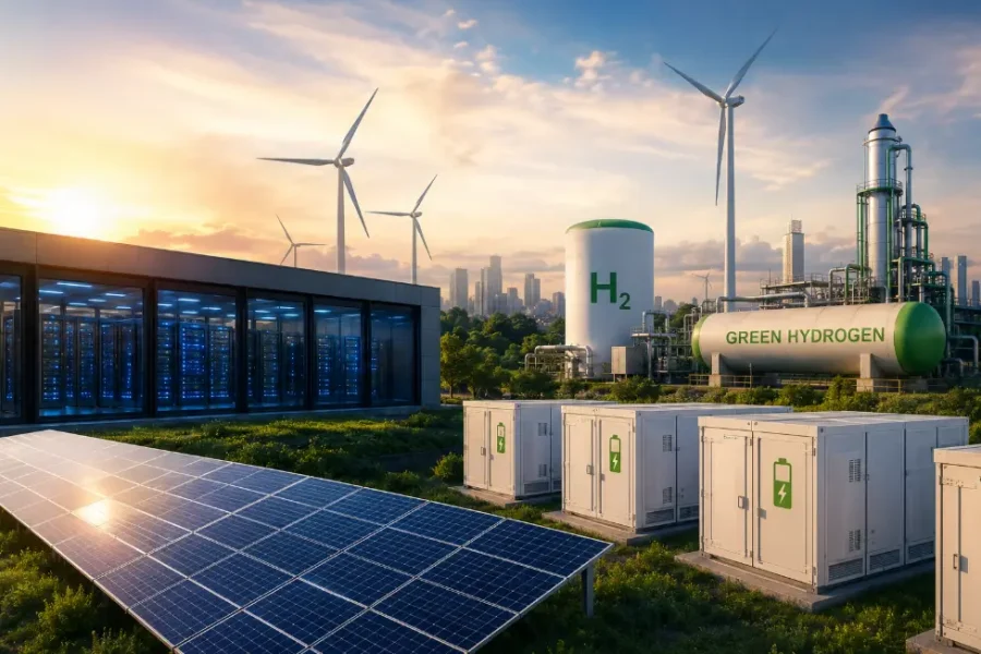 Solar Green Hydrogen Data Centre